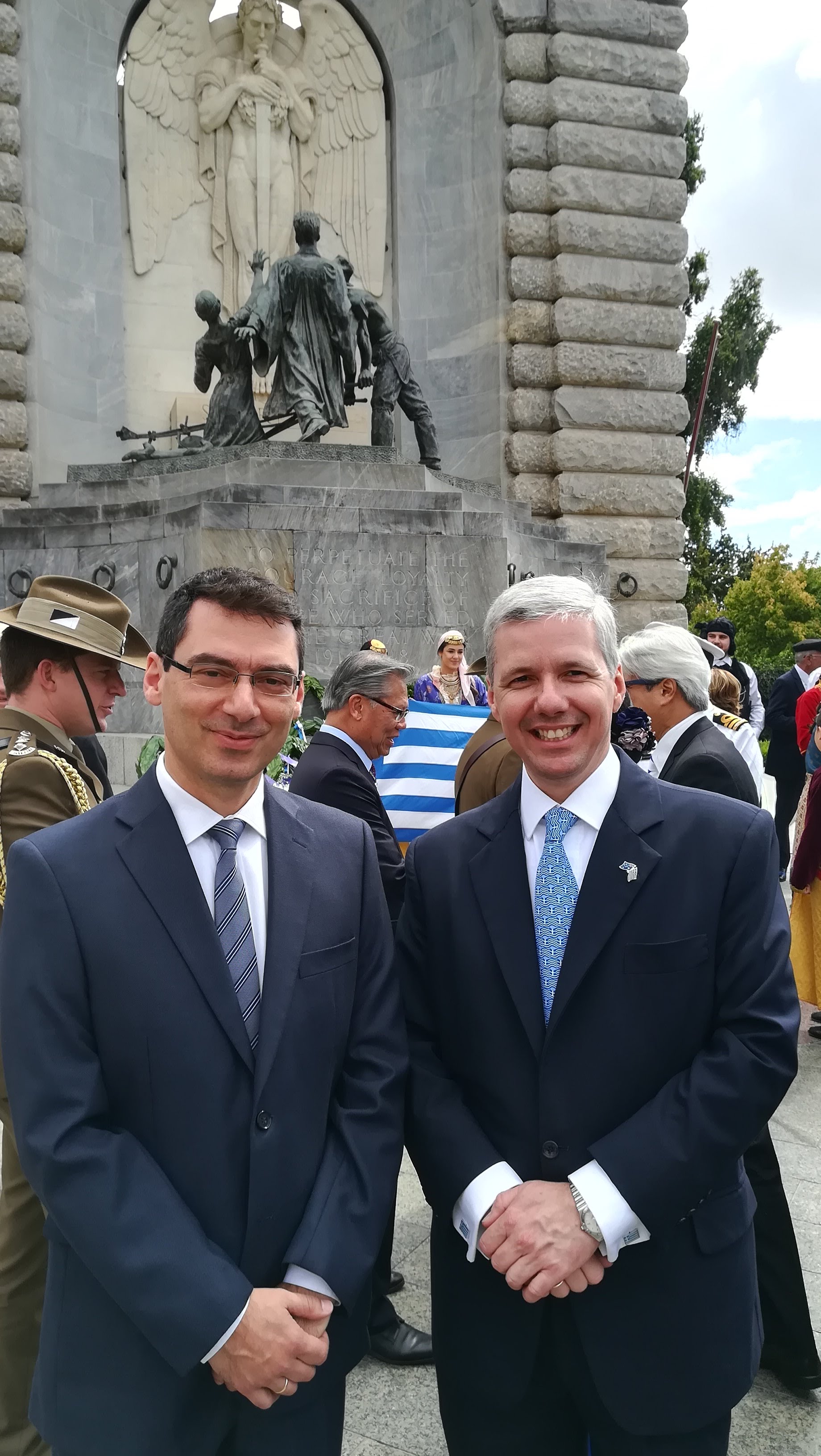 IMG 20180325 wreath laying 3